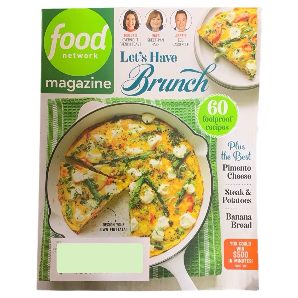 Food Network Magazine April May 2024 Lets Have Brunch Frittata Foolproof Recipes
